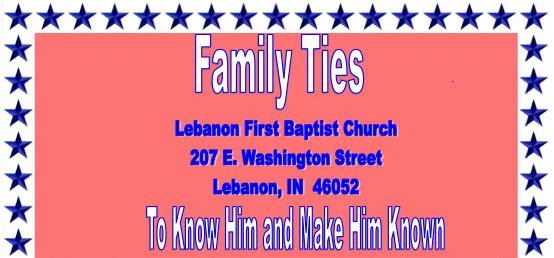 Family Ties Ministry graphic